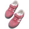 Rihero Boys Girls Sneakers Kids Cute School Uniform Shoes Slip on Walking Sneakers for Toddler/Little Kid/Big Kid(Pink)