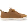 Rihero Kids Barefoot Shoes Boys Girls Wide Toe Box Walking Shoes Breathable Toddler Little Big Kid Sneakers(Brown)
