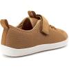 Rihero Kids Barefoot Shoes Boys Girls Wide Toe Box Walking Shoes Breathable Toddler Little Big Kid Sneakers(Brown)