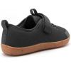Rihero Kids Barefoot Shoes Boys Girls Wide Toe Box Walking Shoes Breathable Toddler Little Big Kid Sneakers(Grey)