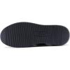 Rihero Mens Casual Shoes Wide Loafers Comfortable Walking Slip On Lightweight Breathable Lace Up Shoes(Black)