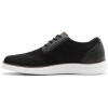 Rihero Men’s Fashion Dress Sneakers Business Oxfords Comfortable Casual Walking Shoes Lightweight Mesh Breathable Tennis Shoes(Black)