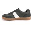 Rihero Men’s Fashion Sneakers Comfortable Tennis Walking Shoes Lace-Up Non Slip Casual Sneakers(Grey)