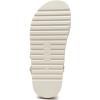 Rihero Women’s Comfortable Open Toe Platform Sandals Fashion One Band Summer Dressy Flatform Sandals(Beige)
