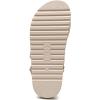Rihero Women’s Comfortable Open Toe Platform Sandals Fashion One Band Summer Dressy Flatform Sandals(Nude)