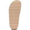 Rihero Women’s Comfortable Open Toe Platform Sandals Fashion One Band Summer Dressy Flatform Sandals(White)