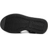 Rihero Women’s Comfortable Platform Sport Sandals Open Toe Soft Adjustable Summer Beach Wedge Sandals(All Black)