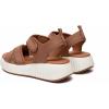 Rihero Women’s Comfortable Platform Sport Sandals Open Toe Soft Adjustable Summer Beach Wedge Sandals(Tan)