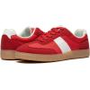 Rihero Women’s Fashion Sneakers Comfortable Walking Shoes Casual Lace-Up Non Slip Sneakers(Red)