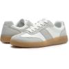 Rihero Women’s Fashion Sneakers Comfortable Walking Shoes Casual Lace-Up Non Slip Sneakers(White)