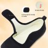 Rihero Womens Slippers Wide Width Diabetic Shoes Edema House Barefoot Walking Shoes Adjustable Indoor Outdoor Slippers(Black)