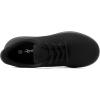 Rihero Womens Walking Shoes Athletic Tennis Running Shoes Non Slip Lightweight Gym Casual Sneakers(Black)