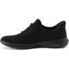 Rihero Womens Walking Shoes Athletic Tennis Running Shoes Non Slip Lightweight Gym Casual Sneakers(Black)