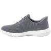 Rihero Womens Walking Shoes Athletic Tennis Running Shoes Non Slip Lightweight Gym Casual Sneakers(Grey)