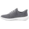 Rihero Womens Walking Shoes Athletic Tennis Running Shoes Non Slip Lightweight Gym Casual Sneakers(Heathered Grey)
