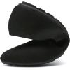 katliu Women’s Flats Knit Comfort Pointed Toe Ballet Flats Shoes Casual Slip On Shoes(Black)