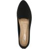 katliu Women’s Flats Knit Comfort Pointed Toe Ballet Flats Shoes Casual Slip On Shoes(Black)