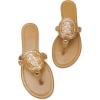 katliu Women’s Flat Sandals Flip Flop Thong Sandals Cute Dressy Sandals(Brown)