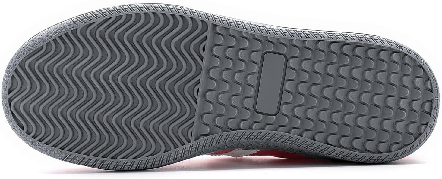 imageRihero Girls Sneakers Kids Cute School Uniform Shoes Slip on Walking Sneakers for Little KidBig KidPink