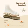 Rihero Closed Toe Sandals Women Comfortable Arch Support Fisherman Walking Sandals with Adjustable Strap(Brown)