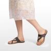 Rihero Women’s Orthopedic Sandals with Arch Support Orthotic Flip Flops Slip On Comfortable Walking Summer Thong Flat Sandals(Mocha)
